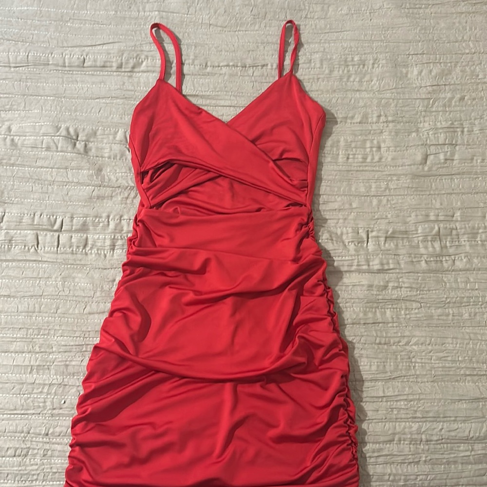Red dress